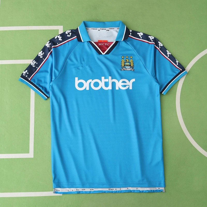 9798 Manchester City Home Jersey (Thai Version) - Please leave custom info in order notes, messages do not count.