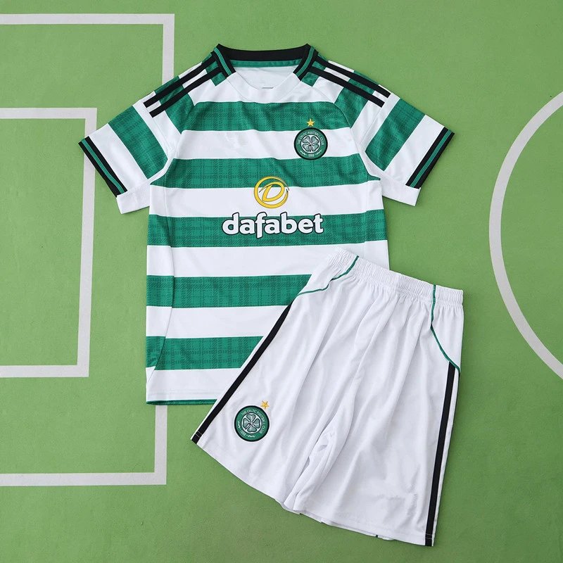 2526 Celtics Home Kids Jersey (Please leave customization info in order notes, messages will not count)