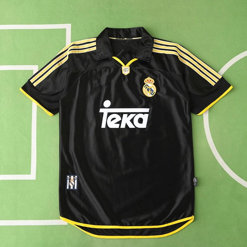 9900 Real Madrid Away Black Thai Version (Please note customization info when placing order, sending messages does not count)