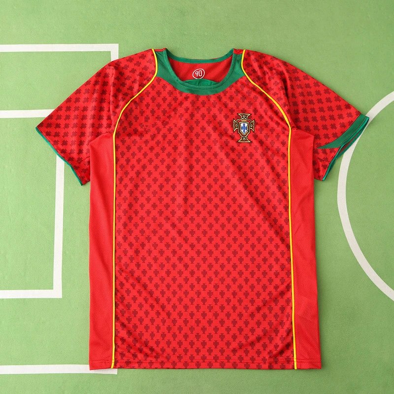 2004 Portugal Home Kit Thai Version (Please note any customization info in the order notes; messages are not accepted)