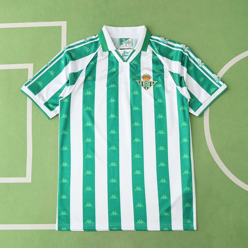 9597 Betis Home Kit Thai Version Without Chest Sponsor (Please Note Customization Info at Checkout, Messages Not Accepted)