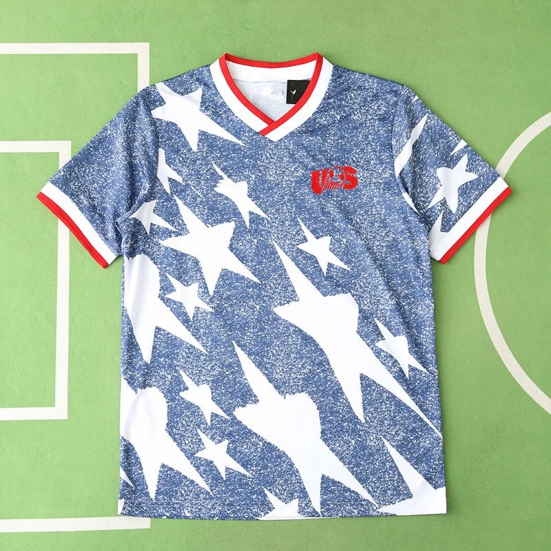 1994 USA Away Blue and White Thai Version (Please note customization info when placing order, messages will not count)