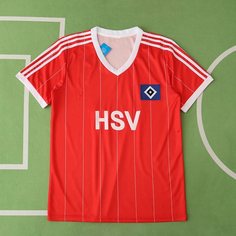 8384 Hamburg Away Red Thai Version (Please note customization info when placing order, messages not counted)