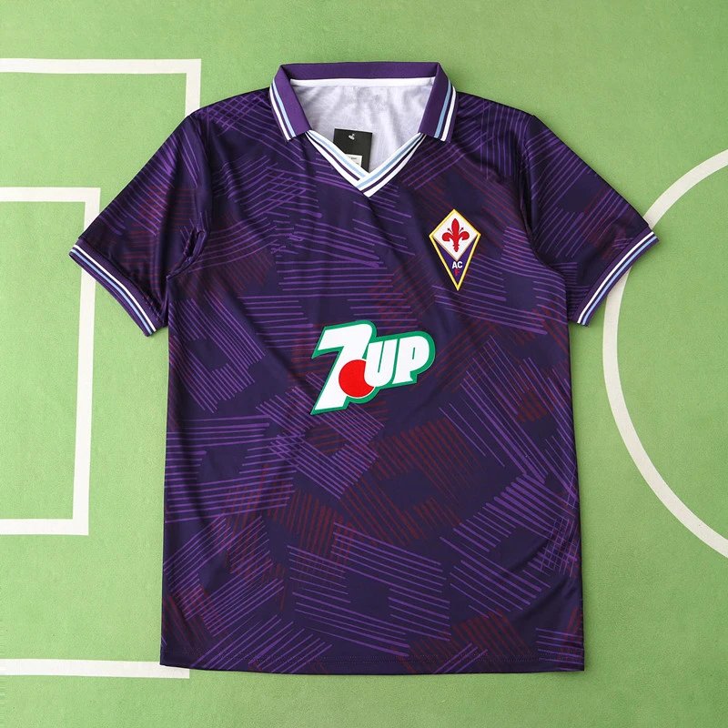 9293 Fiorentina Home Thai Version (Please note customization info when placing order, messages don't count)