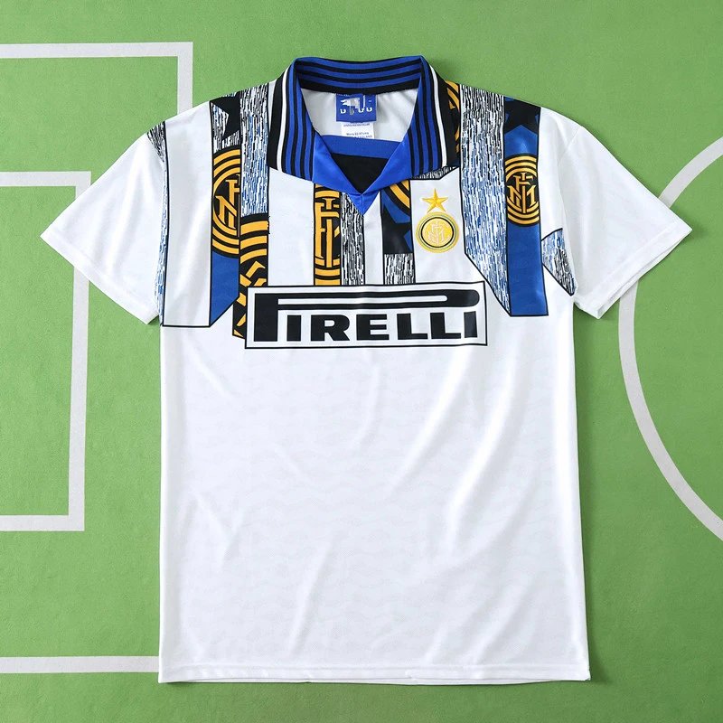 9596 Inter Milan Away White Thai Version (Please leave customization info in order notes, messages are not counted)