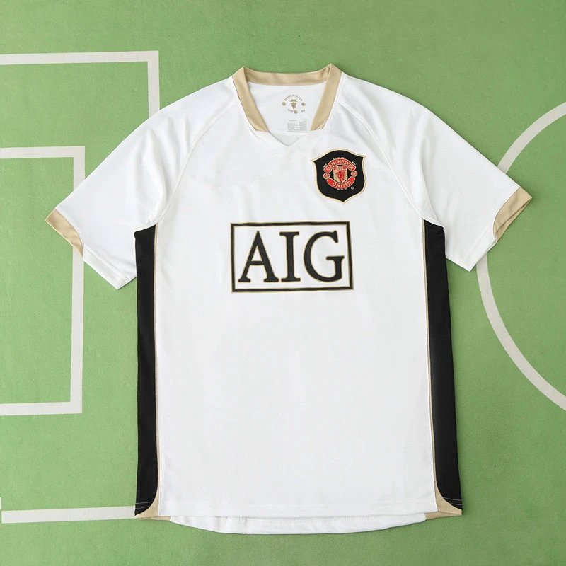 0607 Manchester United Away White Thai Version (Please leave customization info in order notes; messages will not be counted)