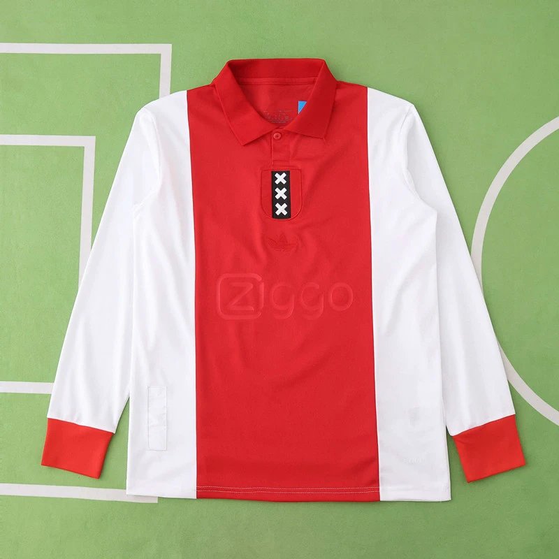 2526 Ajax 125th Anniversary Red Long Sleeve Thai Version (Please note customization info when placing order, messages not accepted)