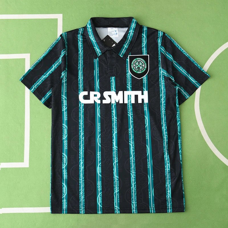 9293 Celtics Away Black Green Thai Version (Please note customization info when placing order, messages not accepted)
