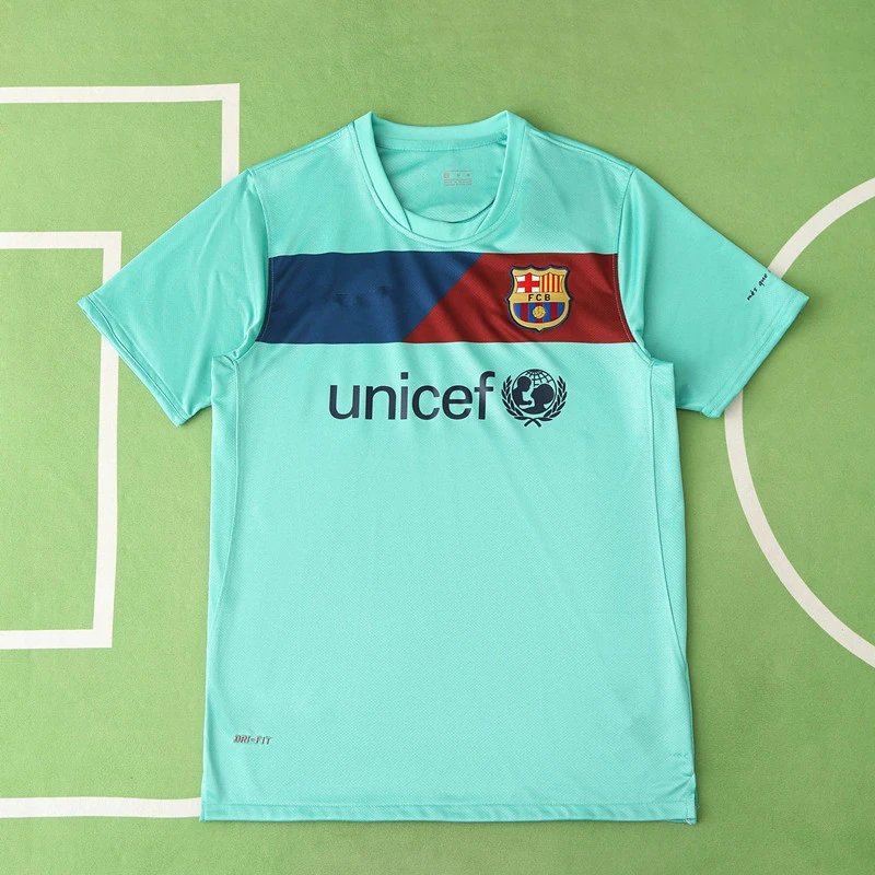 1011 Barcelona Away Blue Thai Version (Please note customization info when placing order, messages not counted)