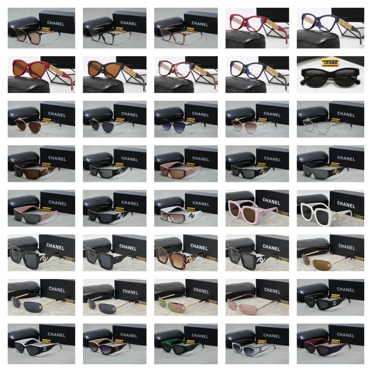 Chanel Sunglasses [40 styles]