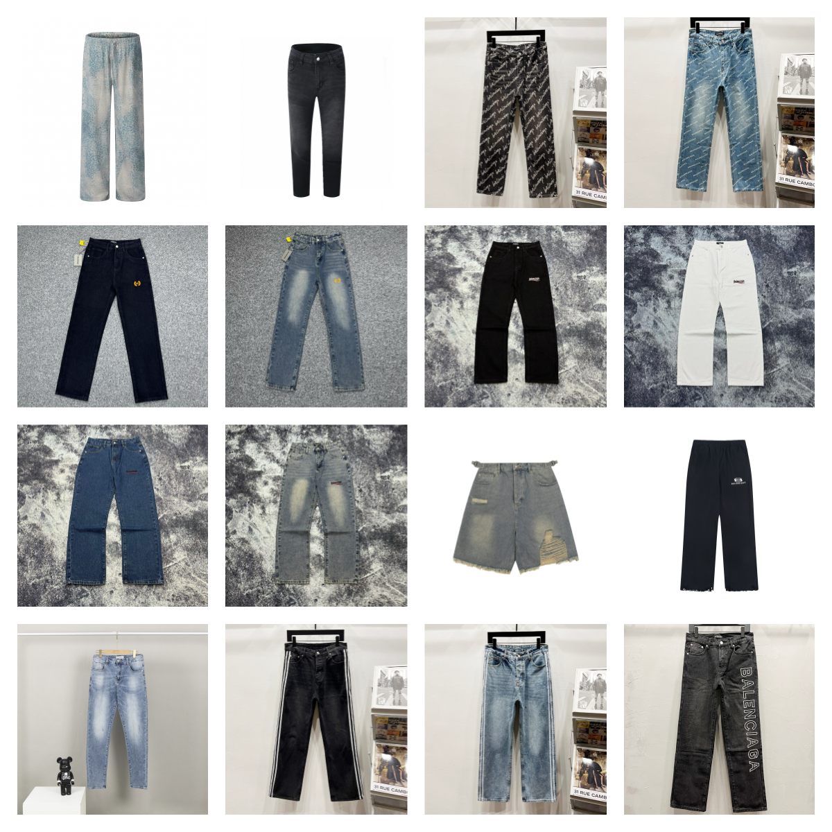 Balenciaga Jeans and Denim Pan