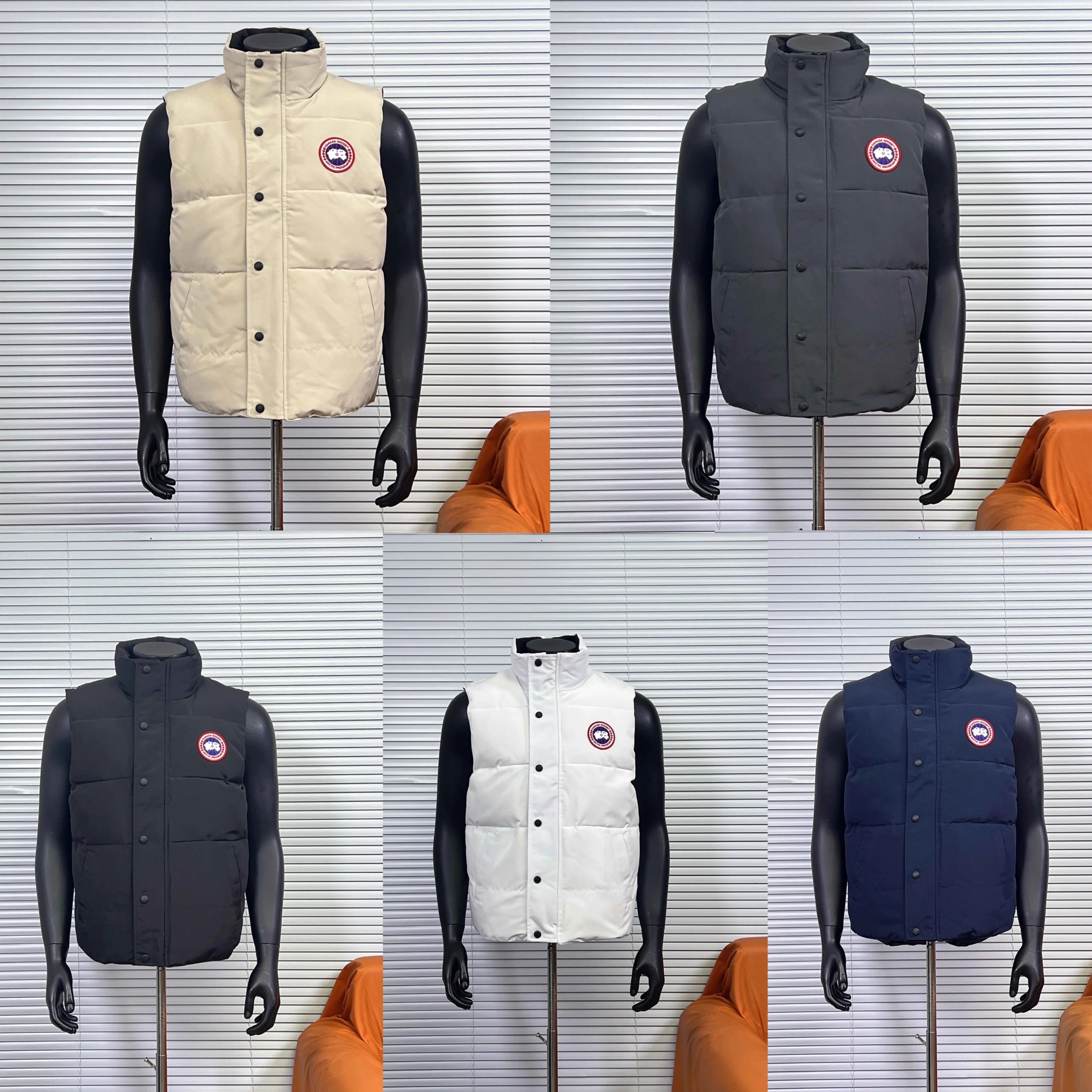 Canada Goose Beige Puffer Vest