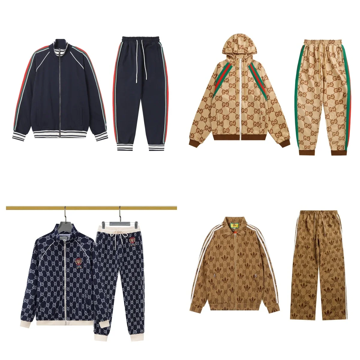 1to1reps Jackets fashion reps product G1ucci Beige Track J