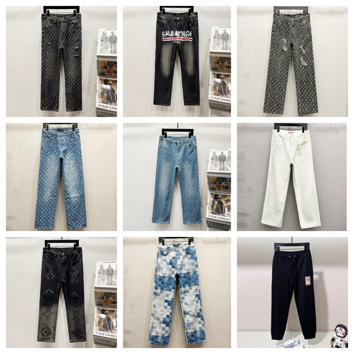 Louis Vuitton Monogram Denim P