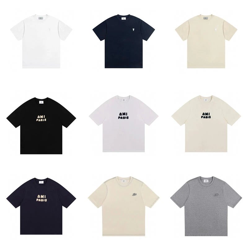 AMI Paris Short Sleeve T-Shirt