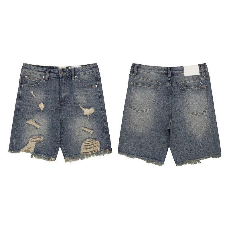 GALLERY DEPT. Shorts Distressed Denim — 3