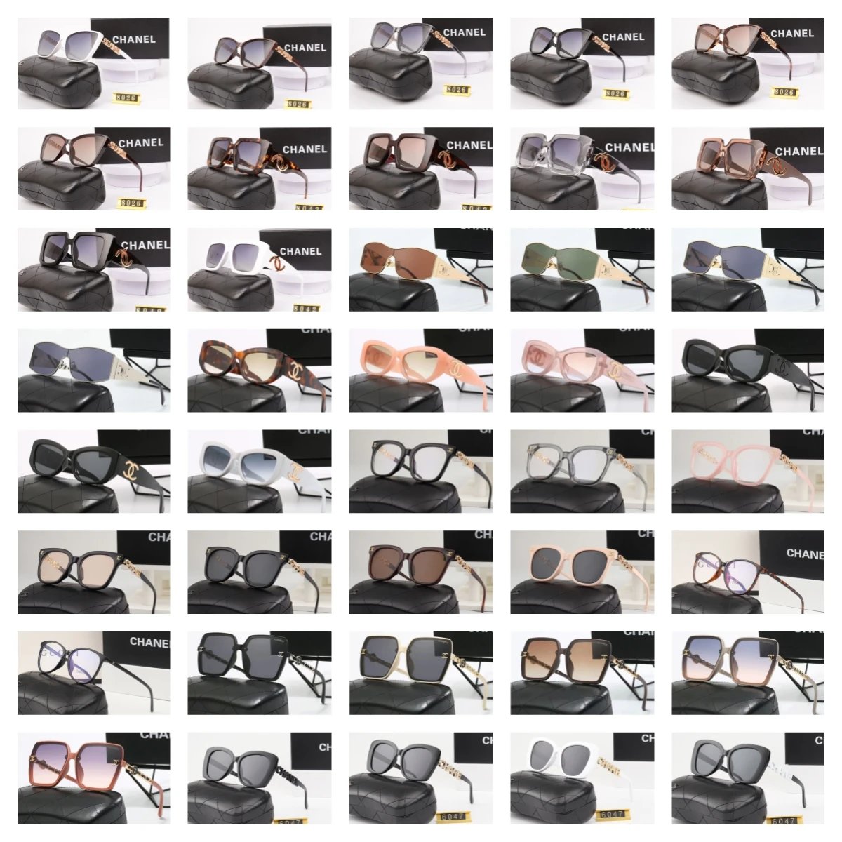 Chanel Sunglasses [40 styles]