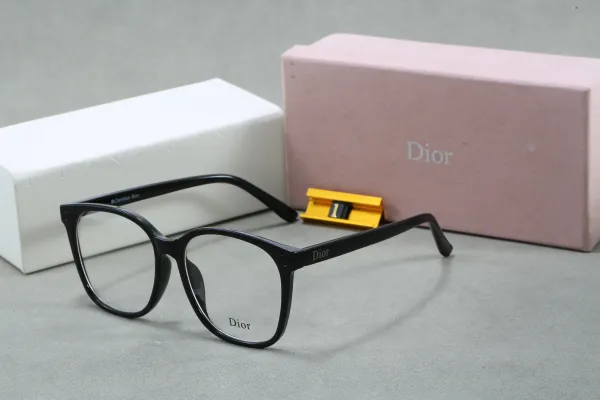 Dior Optical Glasses Black Acetate Frame - 1