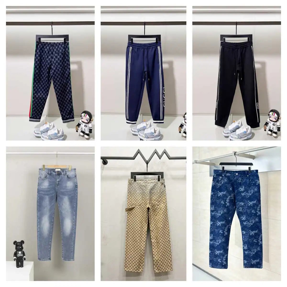 Gucci GG Supreme Track Pants &