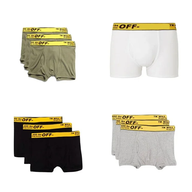 Off-White Underwear Men's boxer briefs, 3-pack product detail image 1