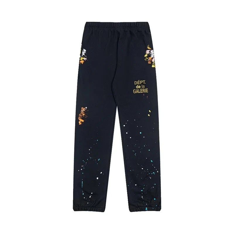 Gallery Dept. Trousers Paint-splatter elastic-cuff sweatpants — 1