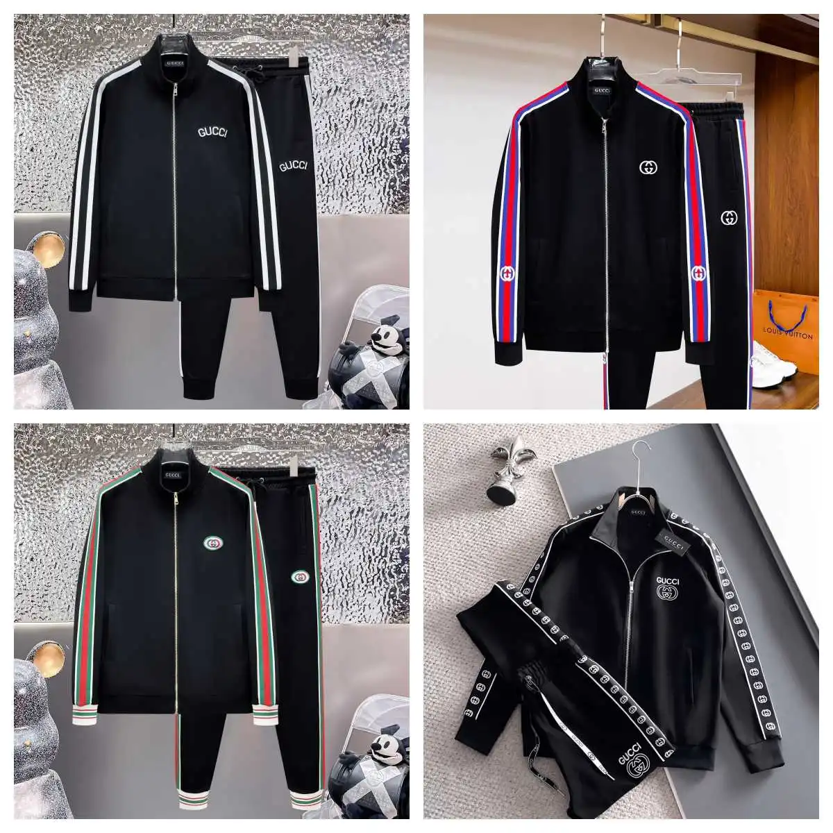 1to1reps Jackets fashion reps product G1ucci Black Track S