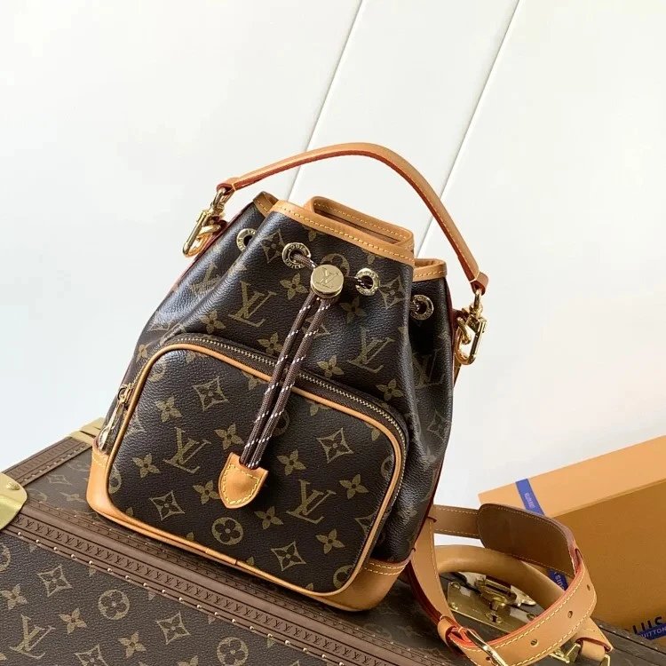 Louis Vuitton Backpacks Monogram Backpack — 24-16-22