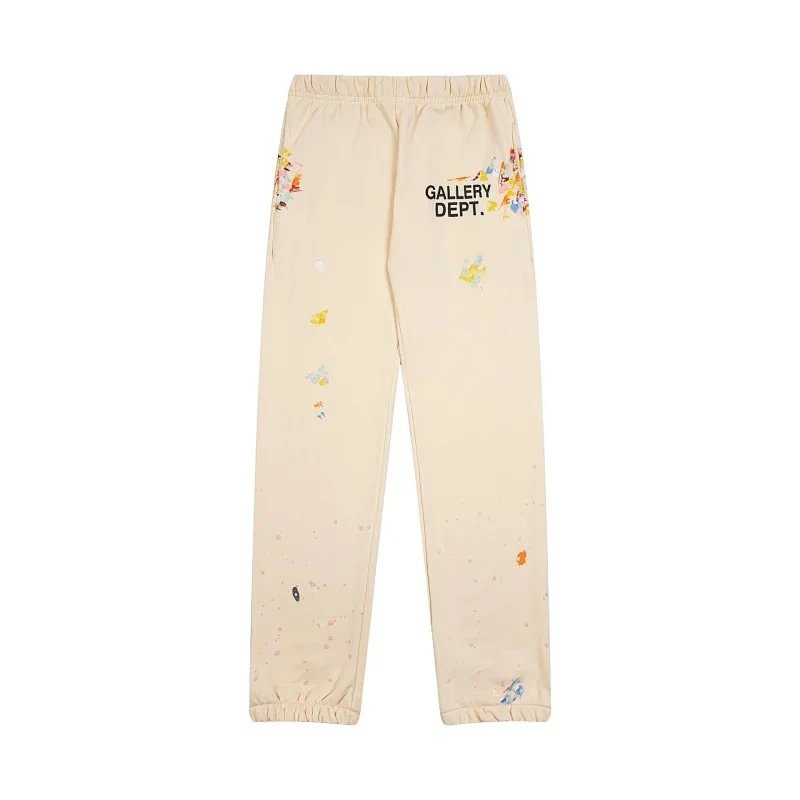 Gallery Dept. Trousers Paint-splatter elastic-cuff sweatpants — 5