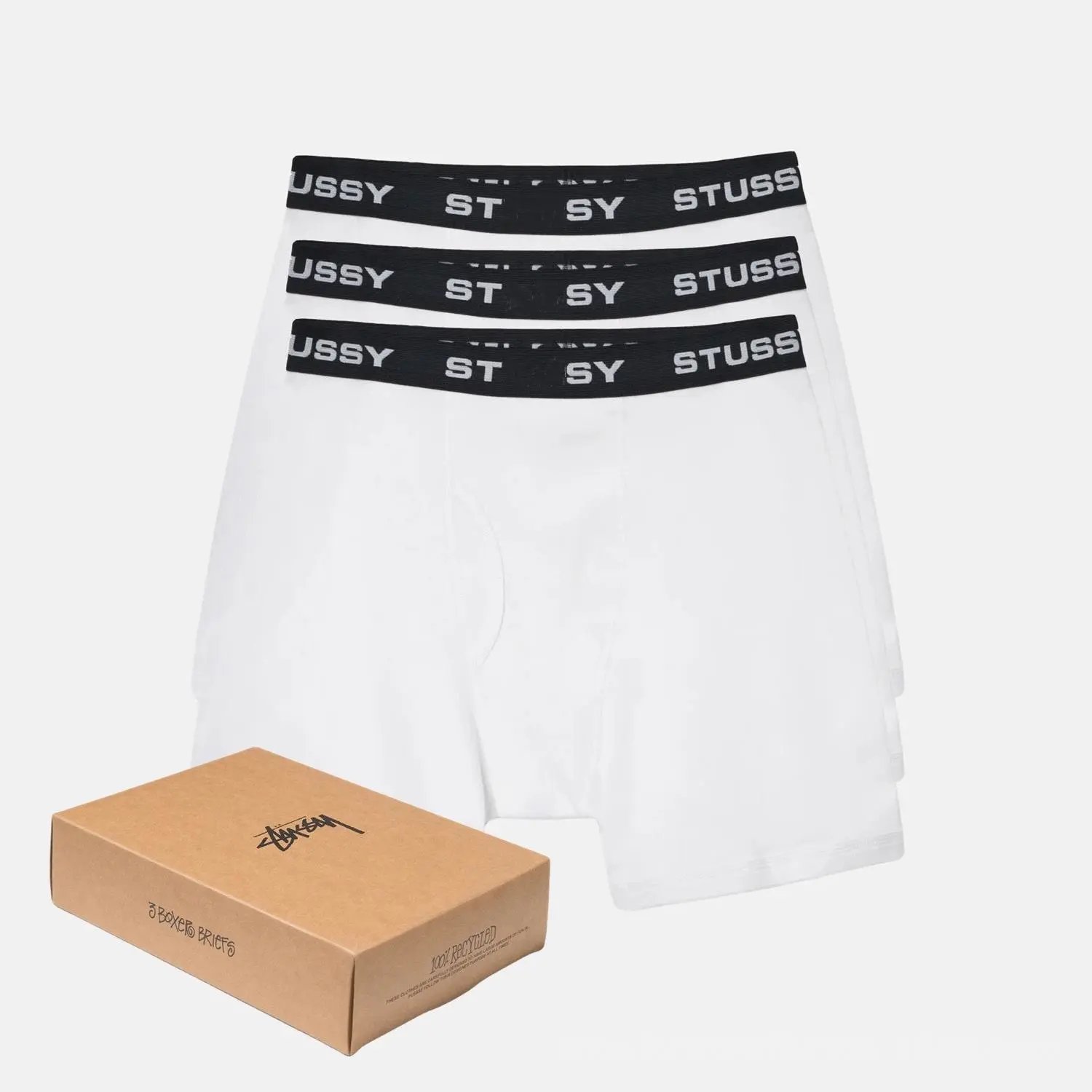 Stüssy Underwear 3-Pack Boxer Briefs — 2