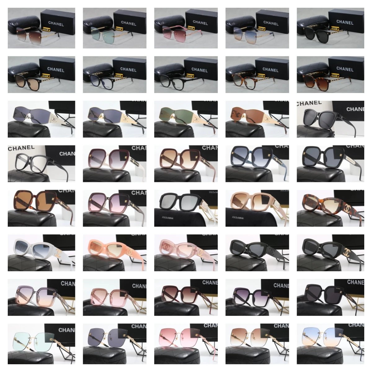 Chanel Sunglasses [40 styles]