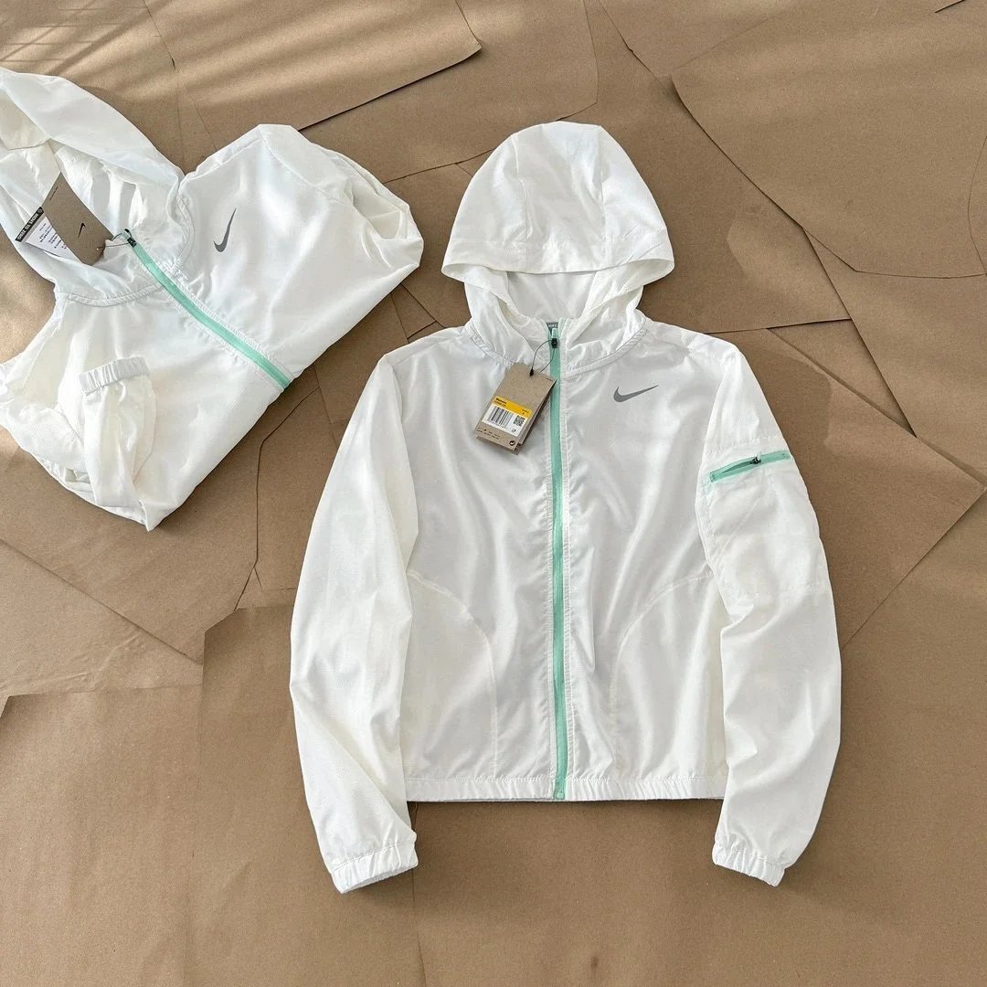 Nike Jackets Hooded lightweight zip-up jacket — 1