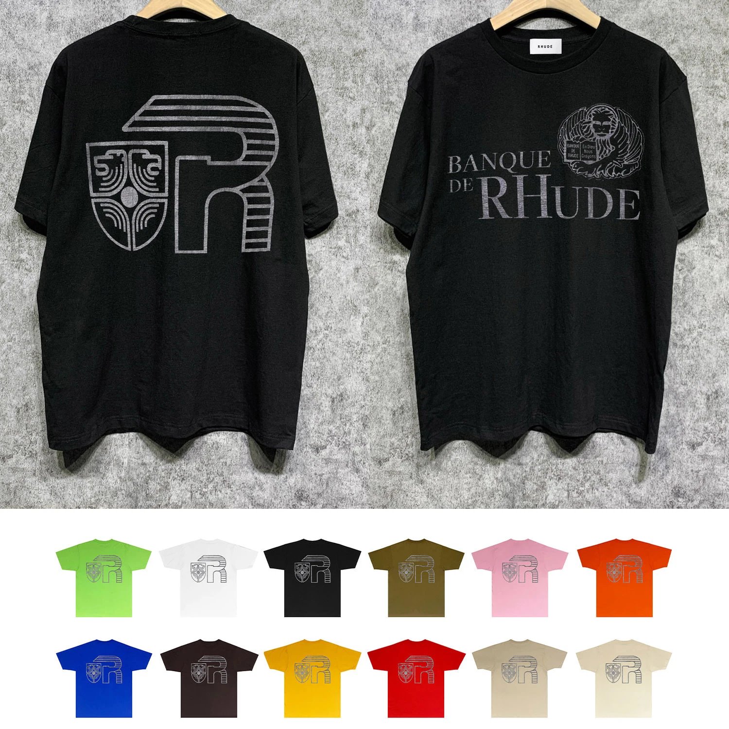 Rhude Banque de Rhude T-Shirt 