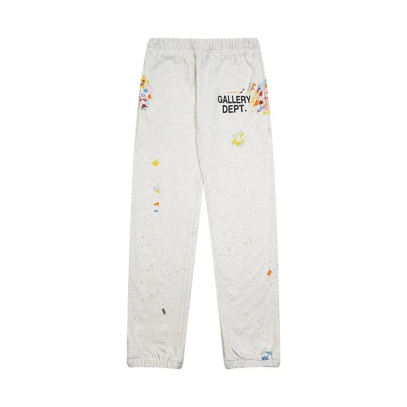 Gallery Dept. Trousers Paint-splatter elastic-cuff sweatpants — 4