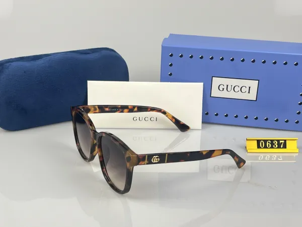 Gucci GG0637 Tortoiseshell Sunglasses - 1