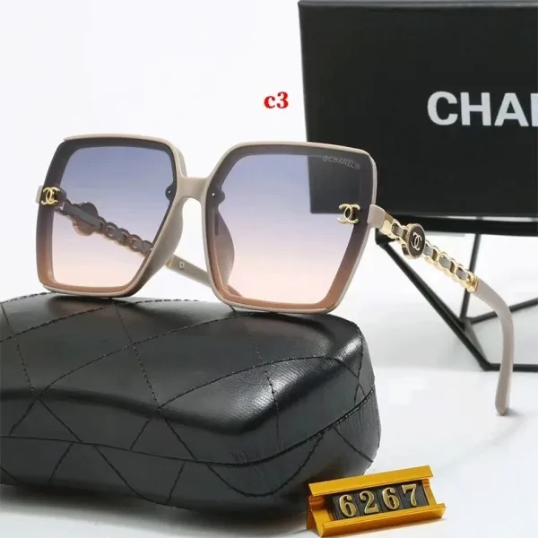 Chanel Square Frame Gradient Lens Sunglasses - 1