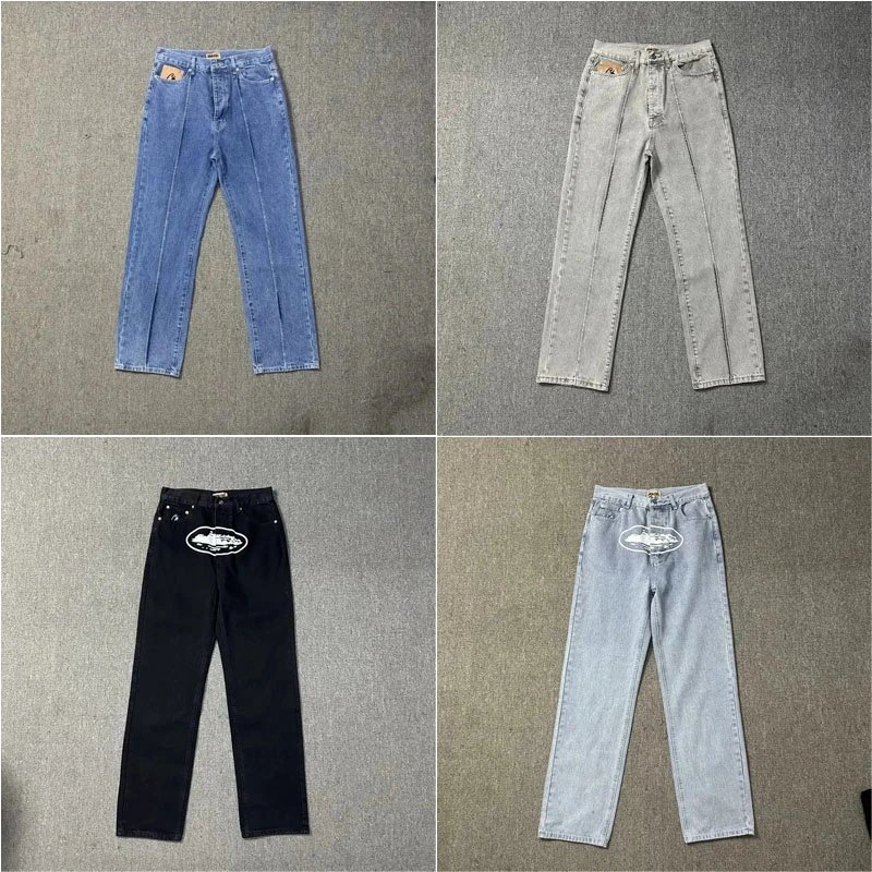 Unbranded Pleated Straight Leg