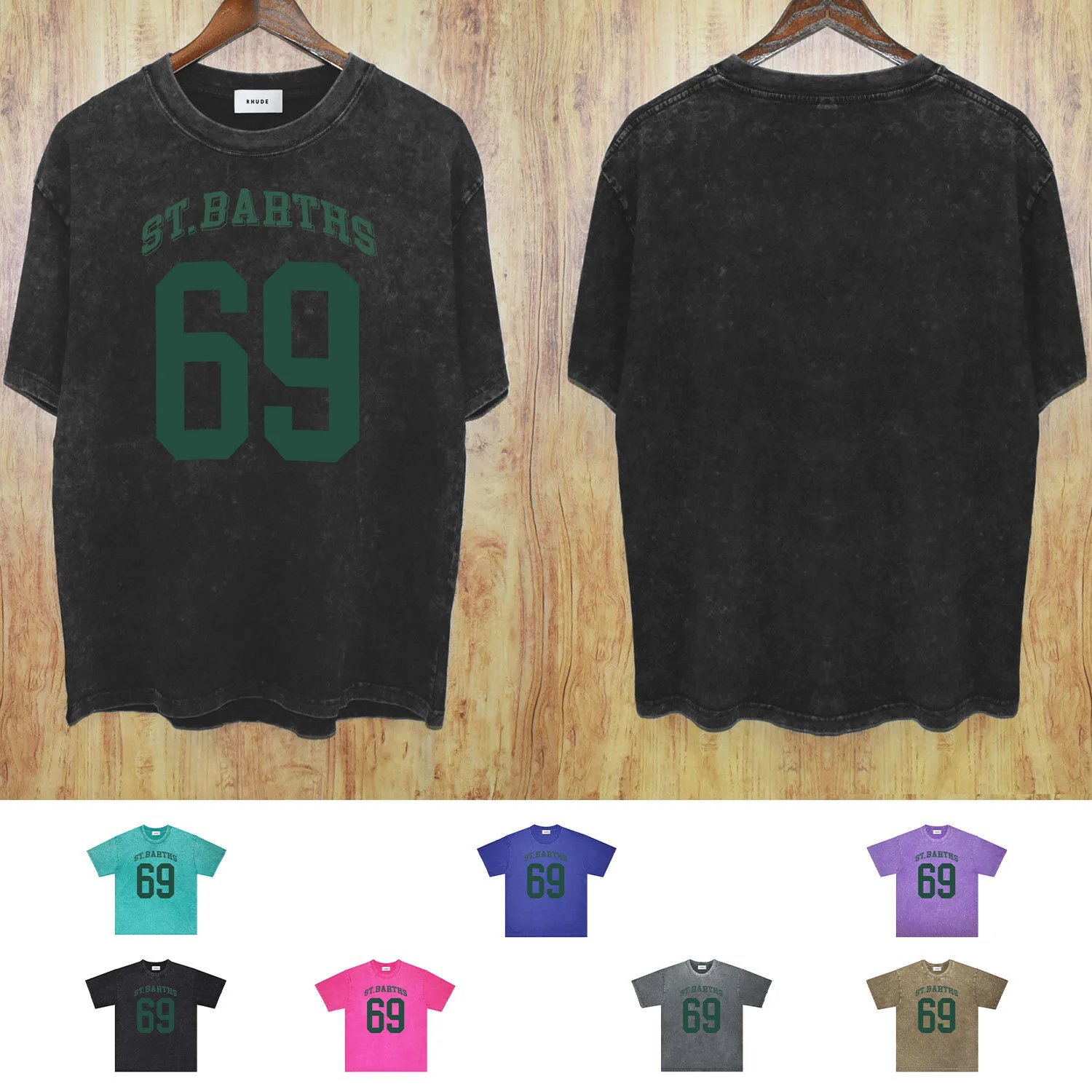 RHUDE St. Barths 69 Graphic T-