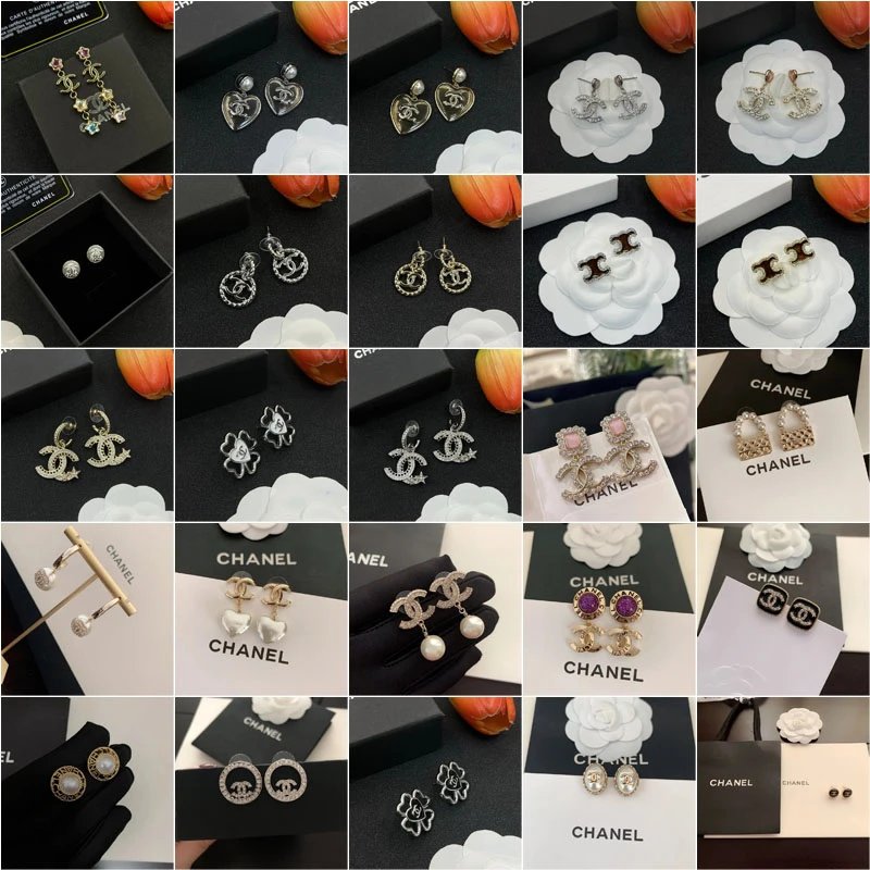 Chanel Earrings [34 styles]