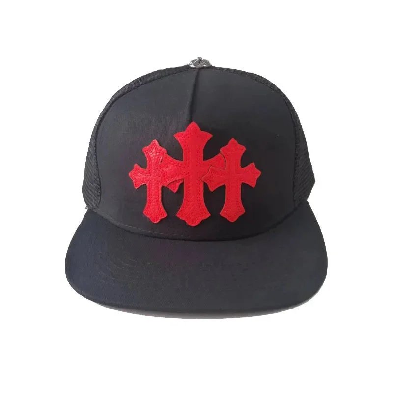 Chrome Hearts Hats Embroidered CH Cross Baseball Cap — 9
