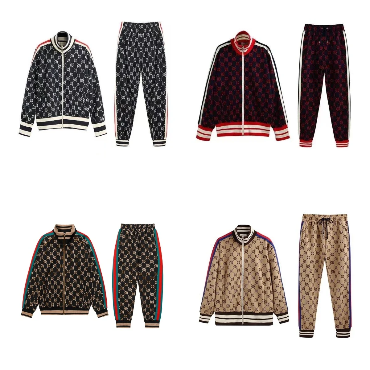 1to1reps Jackets fashion reps product G1ucci Beige Track J