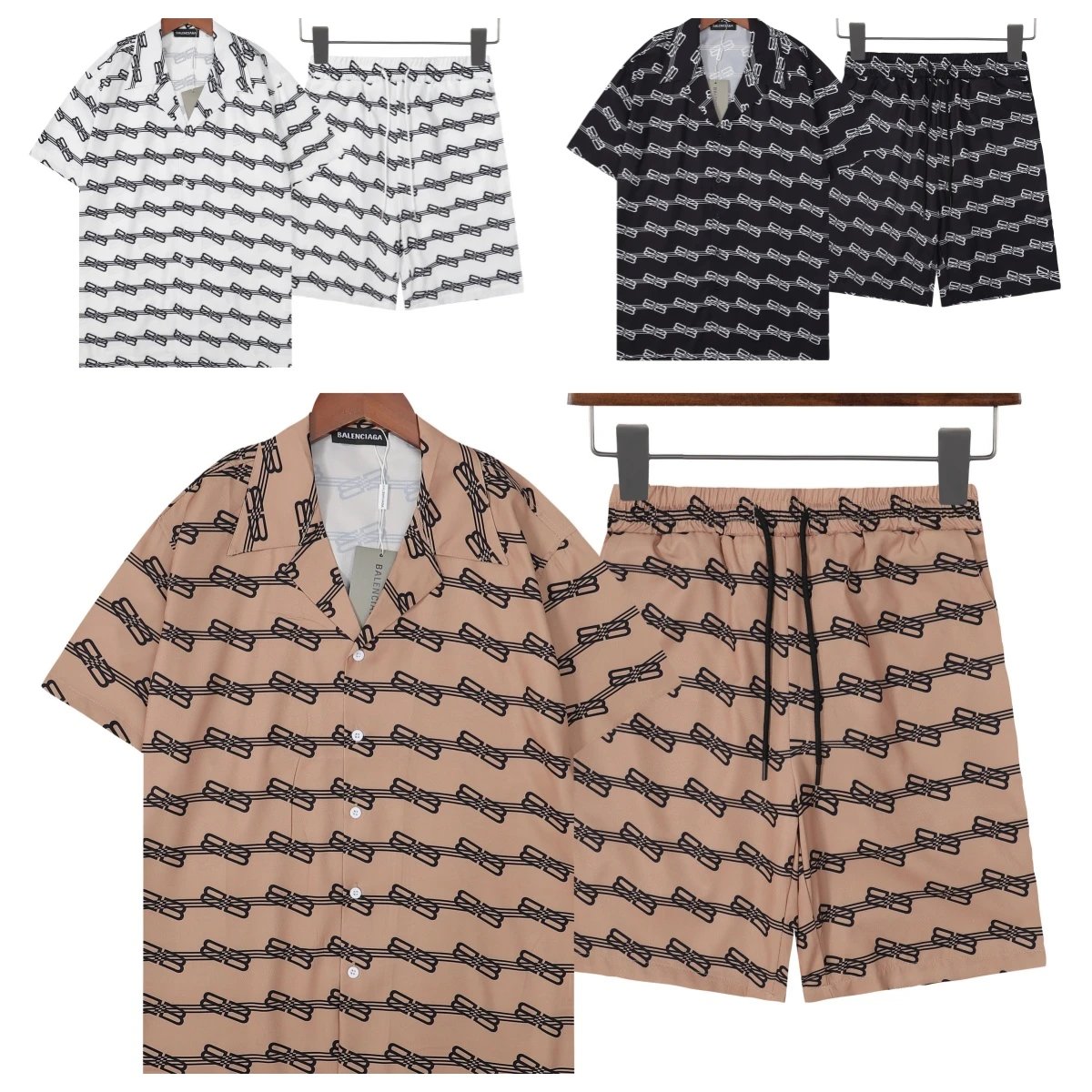 Balenciaga Chain Link Print Sh