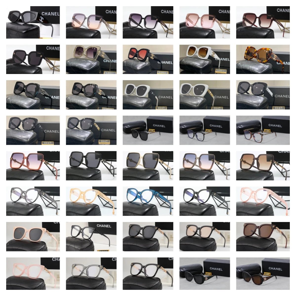 Chanel Sunglasses [40 styles]