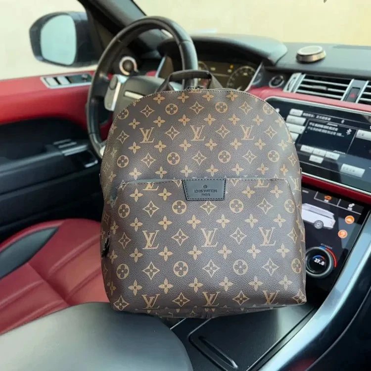 Louis Vuitton Backpacks Monogram Zip-Front — 35-40-20