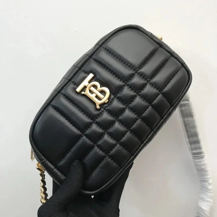 Burberry Crossbody Bags Compact quilted or check-pattern design — 19-5.5- 11