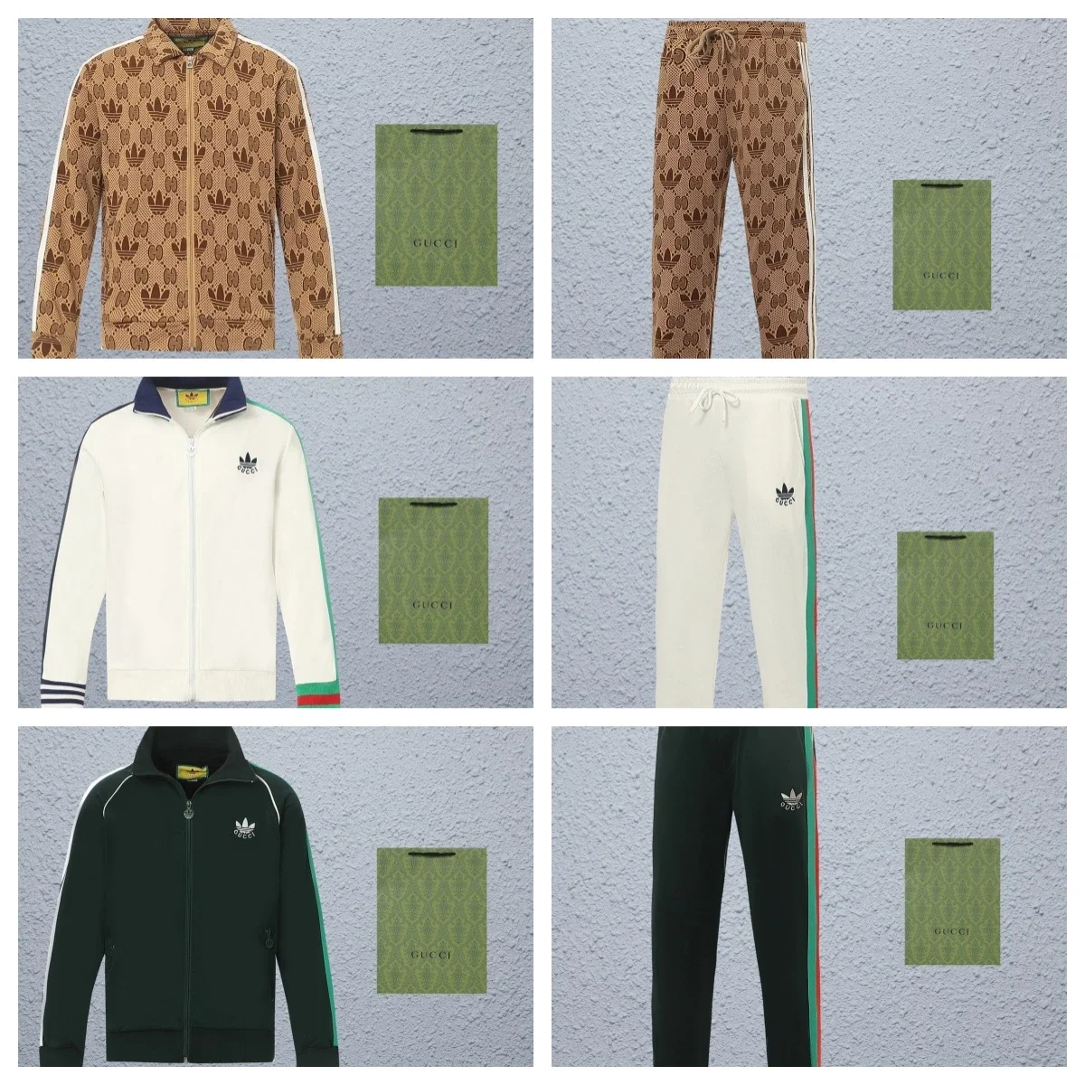 1to1reps Jackets fashion reps product G1ucci Brown Pattern