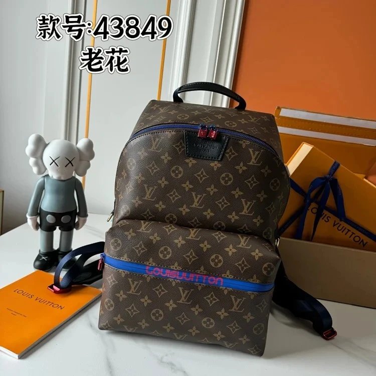 Louis Vuitton Backpacks Monogram Zip-Front — 37-40-20