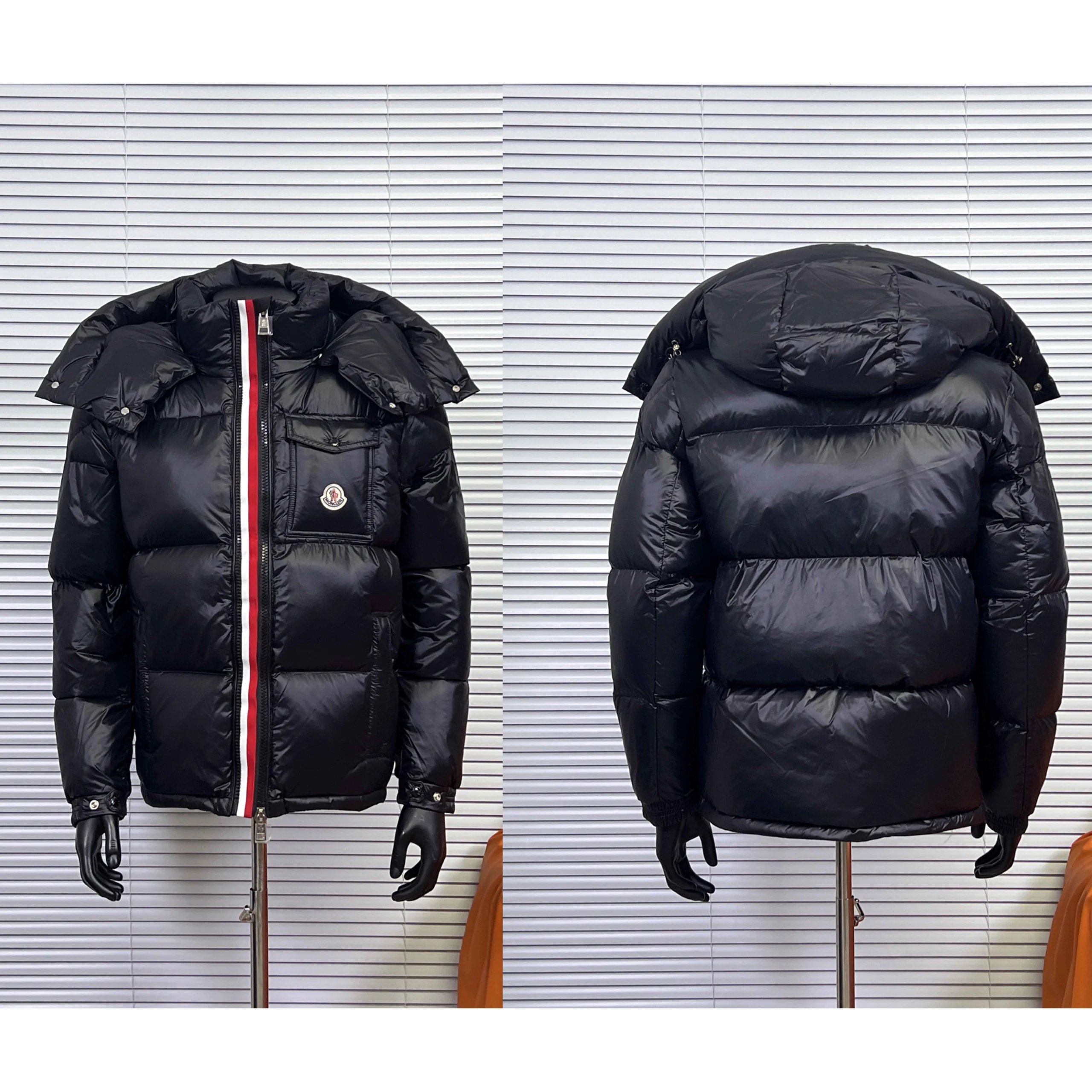 Moncler Black Puffer Jacket