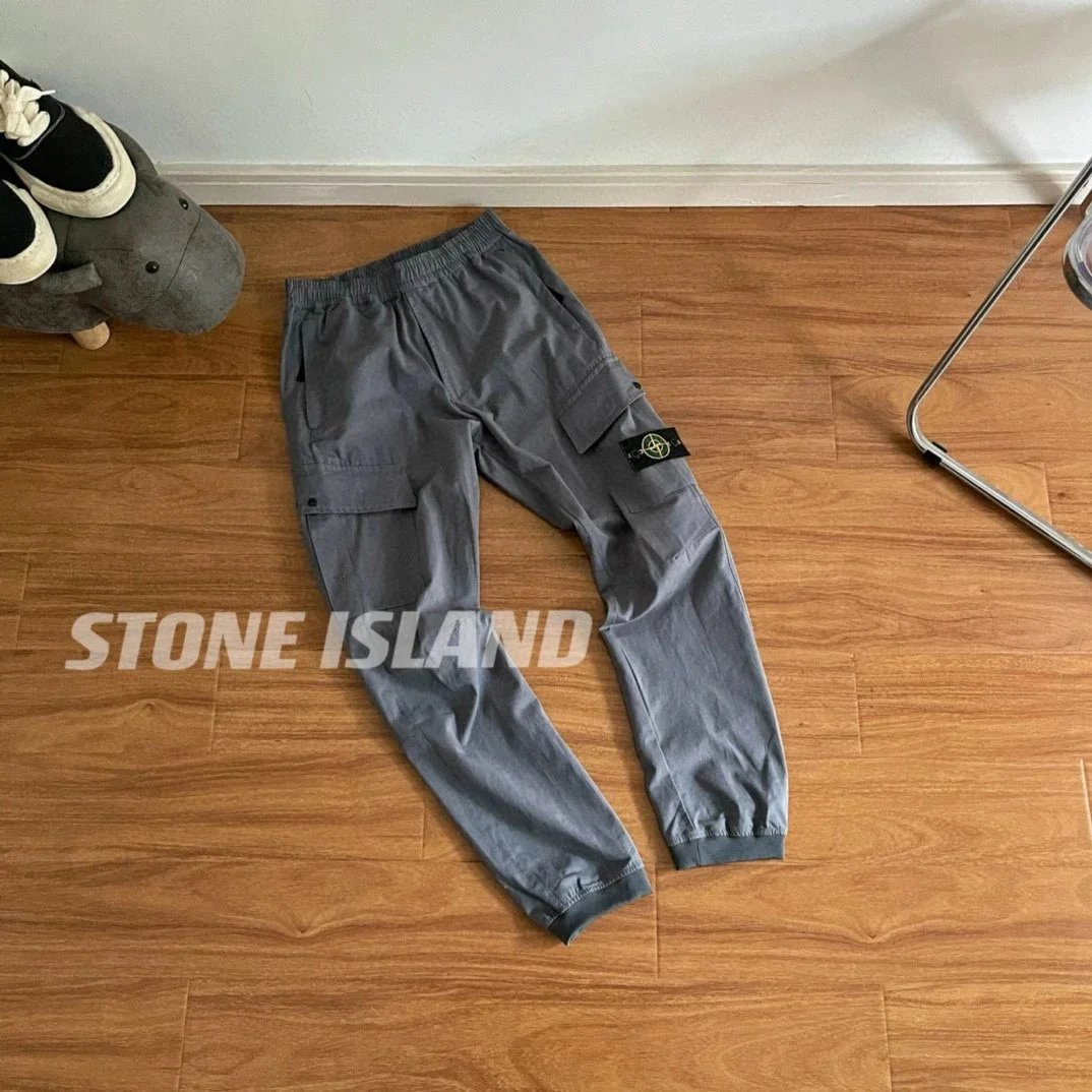Stone Island Trousers Cargo with compass badge — 8
