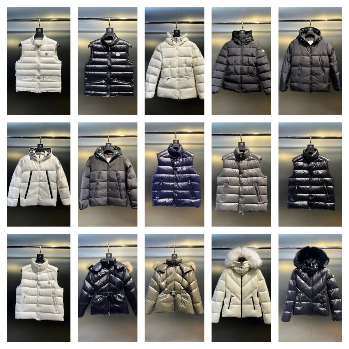 Moncler Padded Jacket and Vest Collection