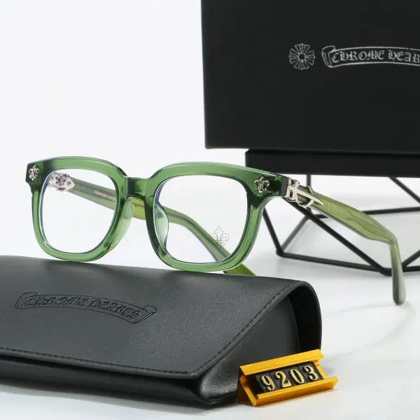 Chrome Hearts 9203 Green Acetate Optical Glasses Eyewear - 1